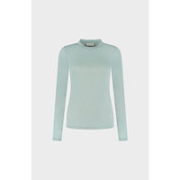 Flora Top - Blauw