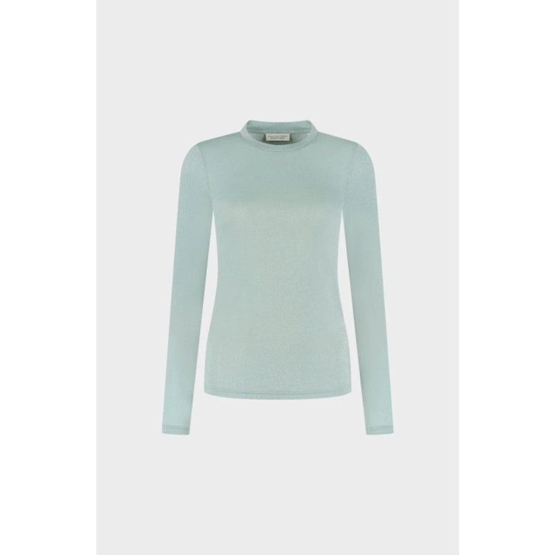 Flora Top - Blauw