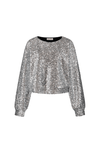 Spark Cropped Trui - Zilver