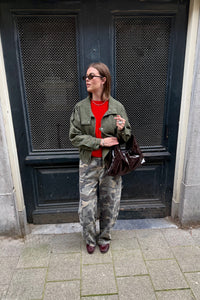 Valerie Camo Jeans - Groen
