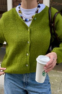 Veerle Vest - Lime Groen
