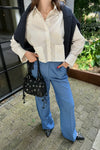 YASRoyalee Cropped Blouse - Wit