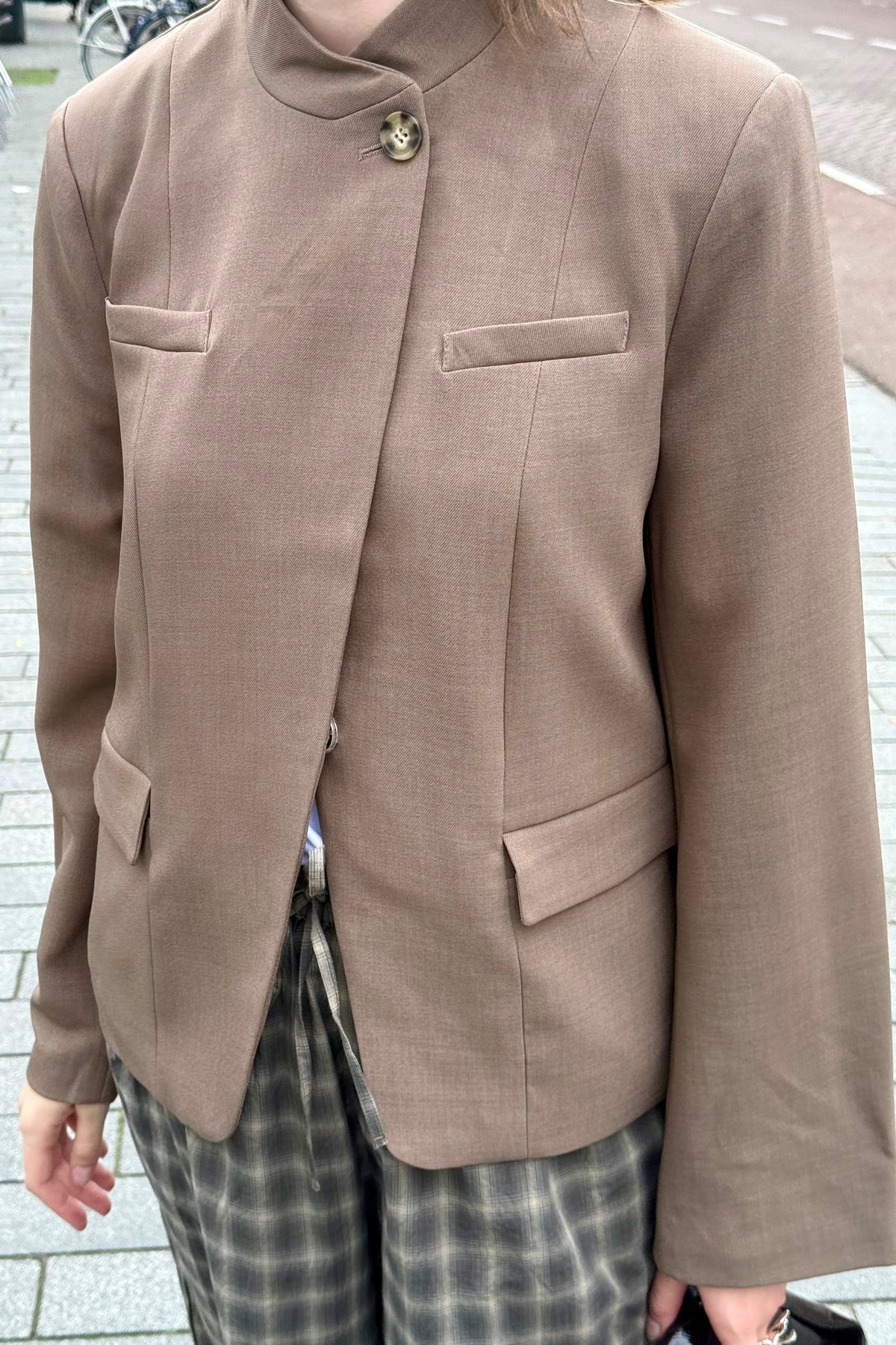 N-Monique Blazer - Zand