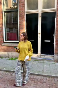 SLWLulu Gebreide Trui - Groen