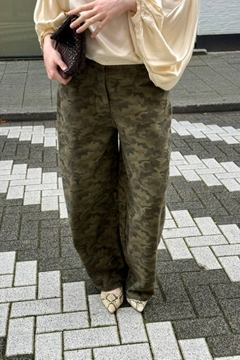 Haven Camou Jeans - Groen