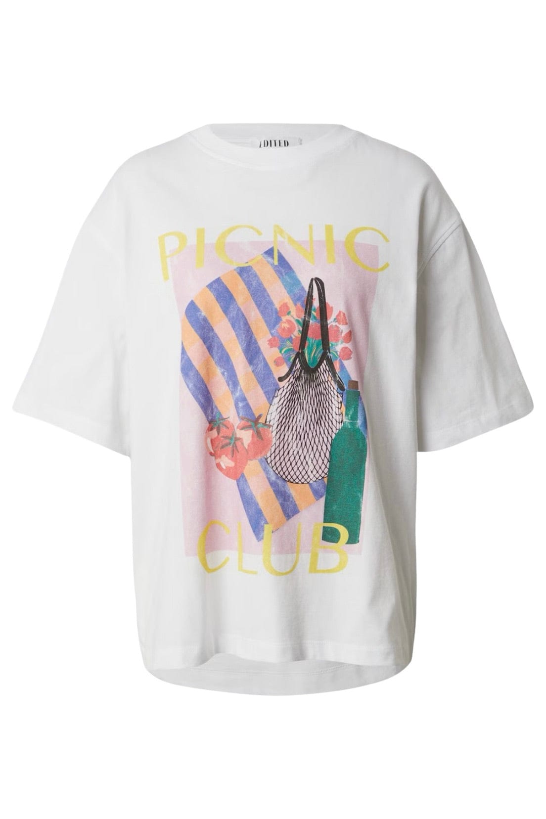 Oversized Xia Picnic T-shirt - Wit
