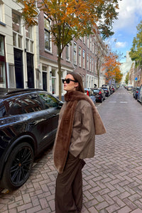Jasmin Blazer - Zwart/Rood