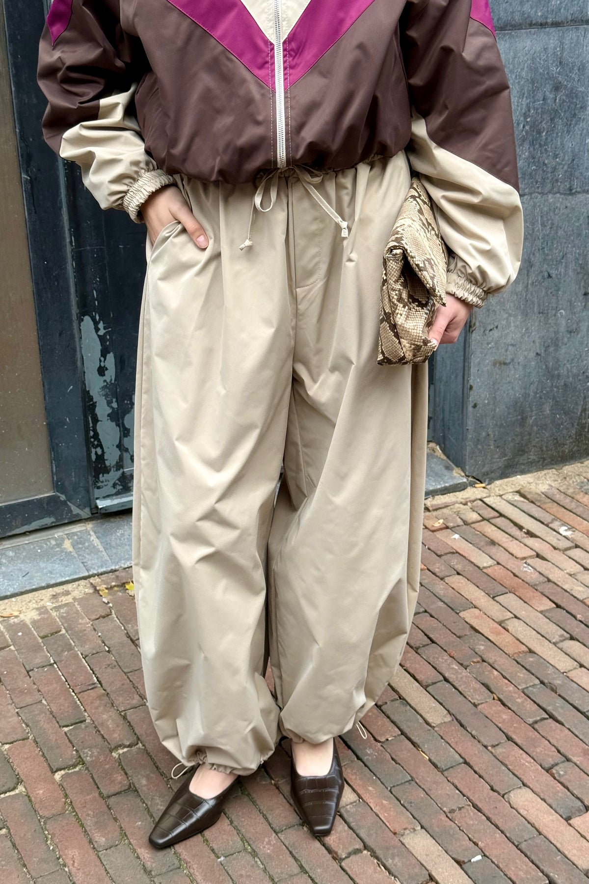 Eef Balloon Pants - Beige