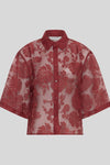 MSCHLettiche Blouse - Rood