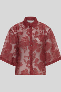 MSCHLettiche Blouse - Rood