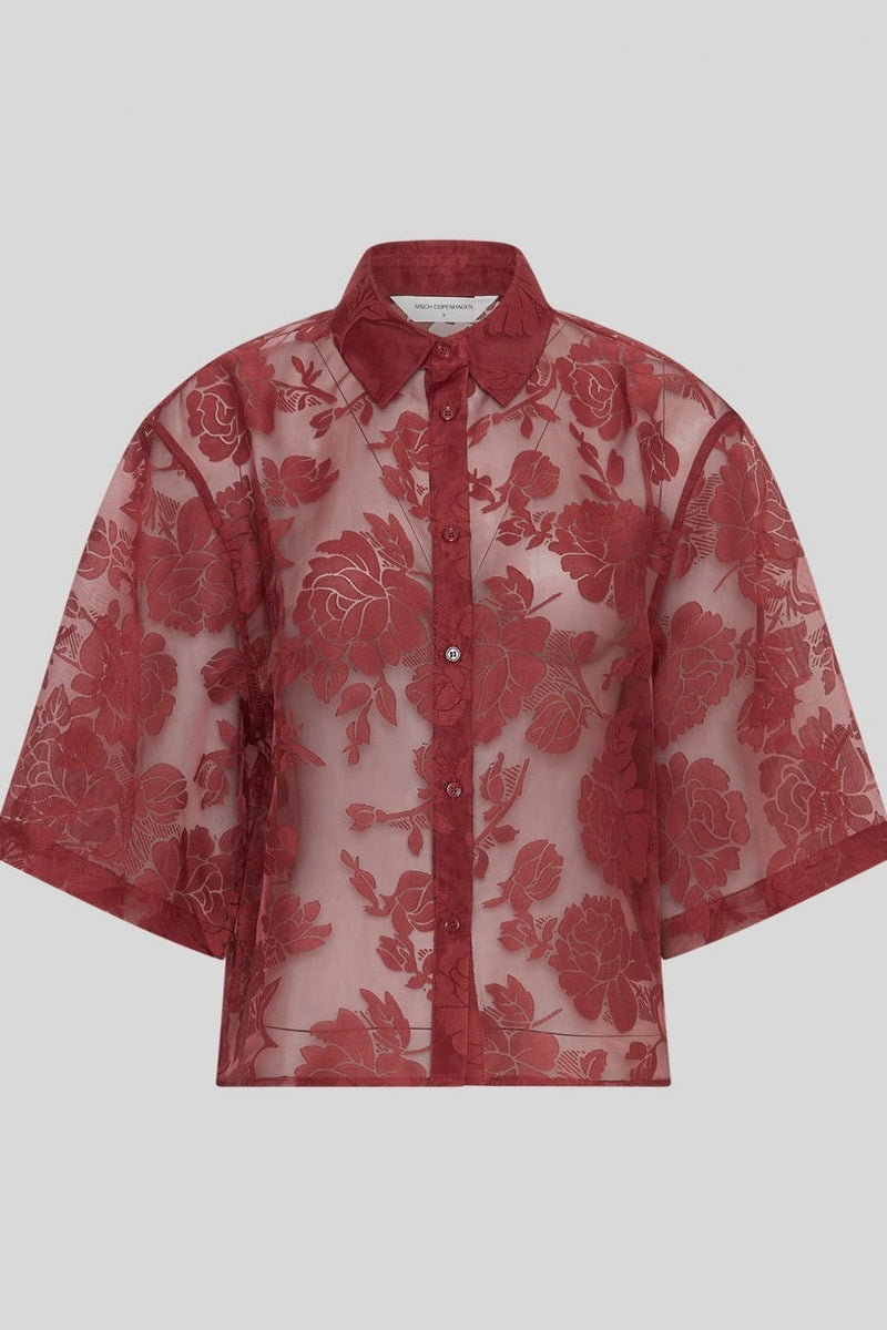 MSCHLettiche Blouse - Rood