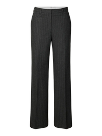 SLFFlared Malia Pantalon - Donkergrijs