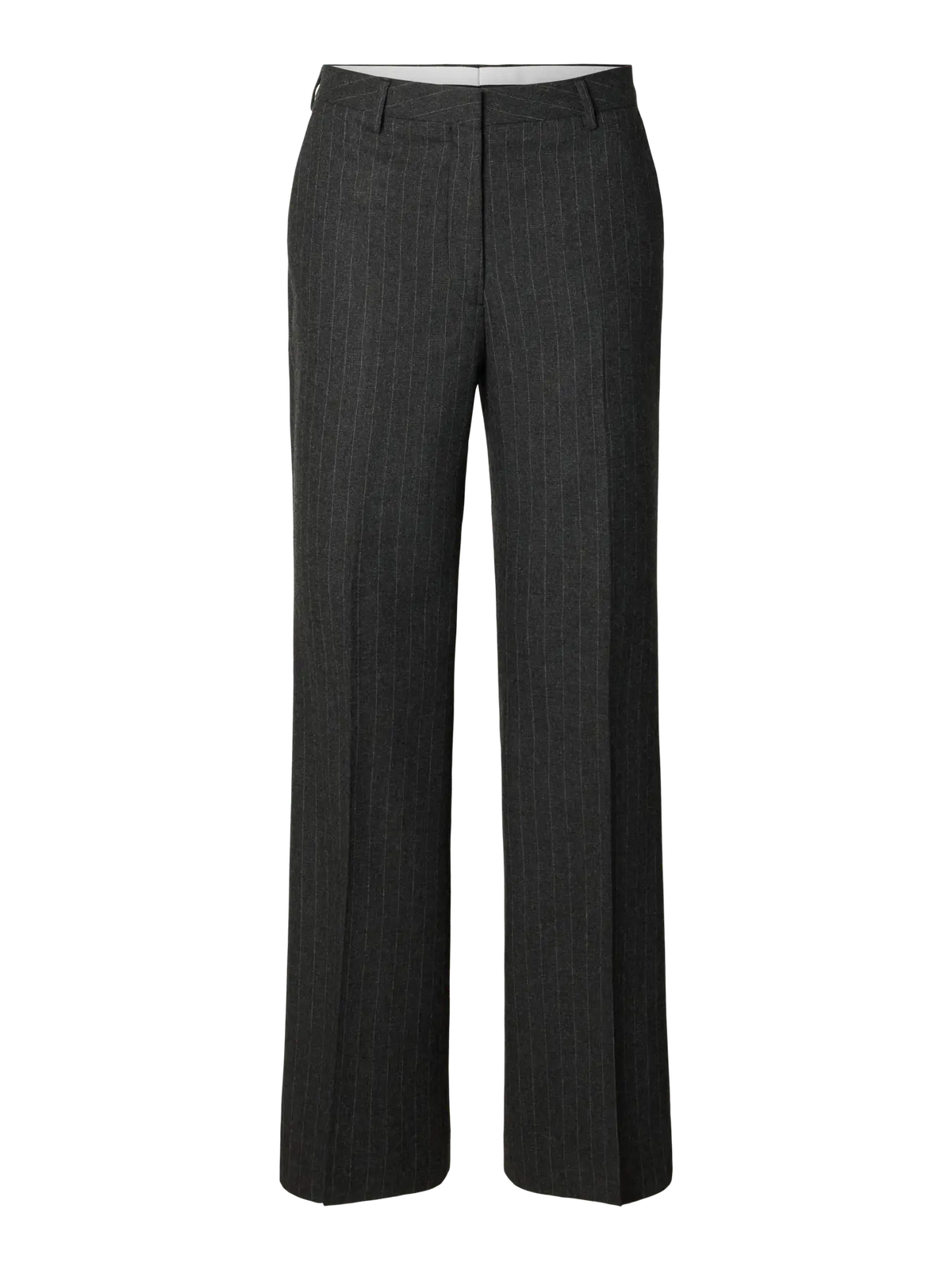 SLFFlared Malia Pantalon - Donkergrijs