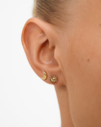 Misha 2-in-1 Oorbellen - Goud