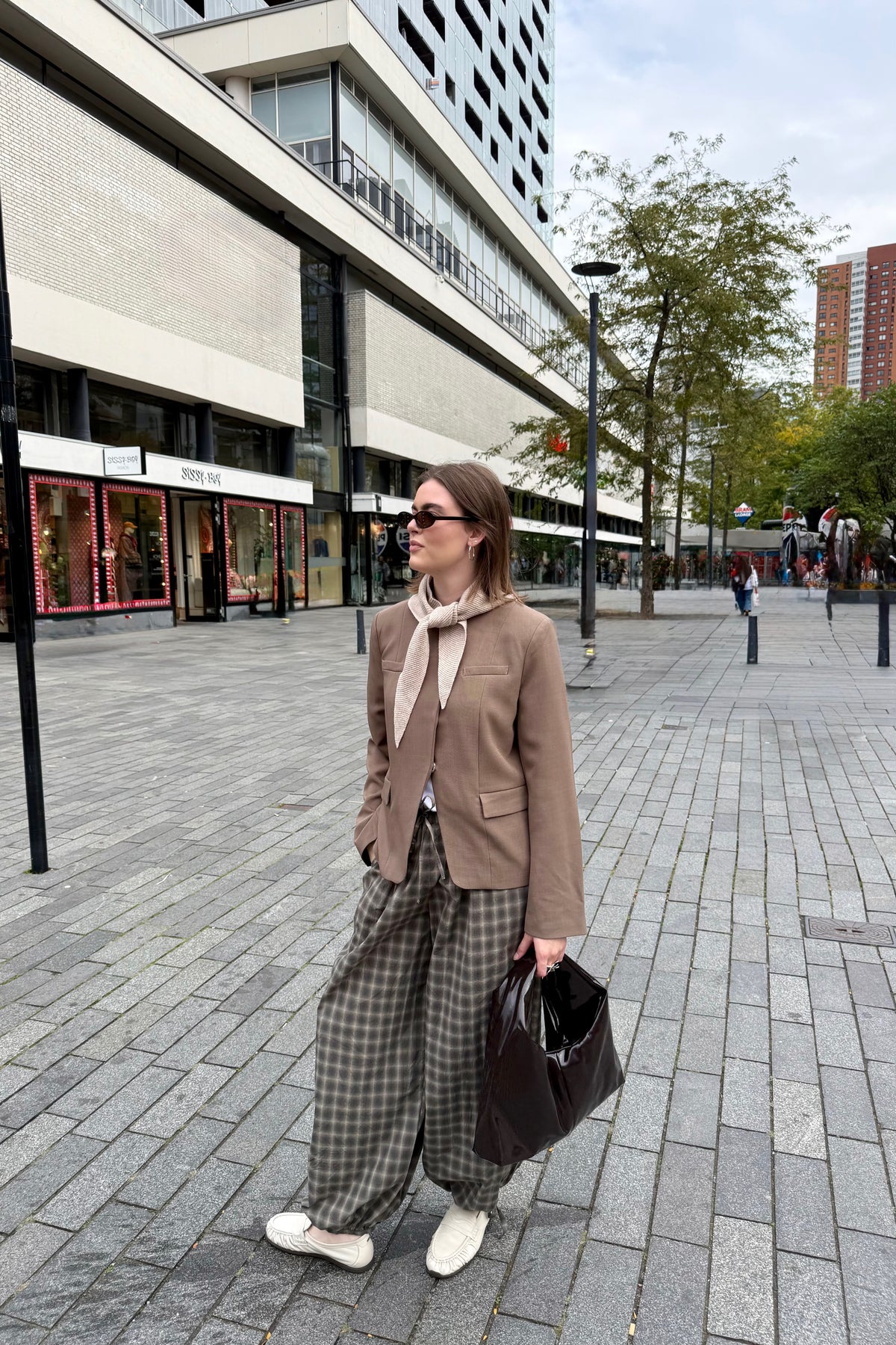N-Monique Blazer - Zand