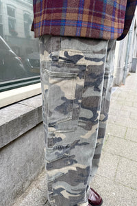 Valerie Camo Jeans - Groen