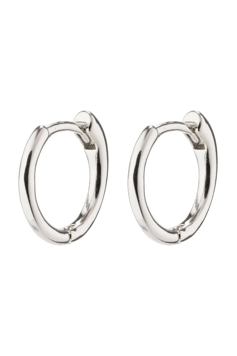Eanna Recycled Small Hoops - Zilver