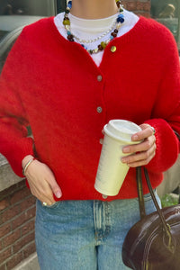 Veerle Vest - Rood