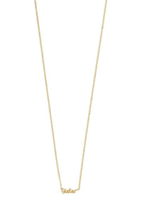 Sister Necklace - Gold