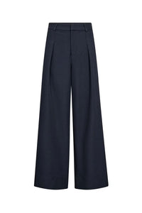 LunaCC Pleat Pantalon - Navy