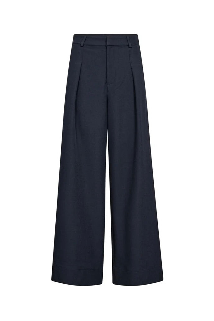 LunaCC Pleat Pantalon - Navy
