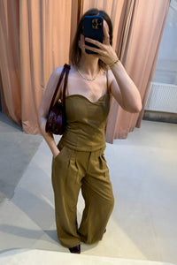 Late Night Top - Groen