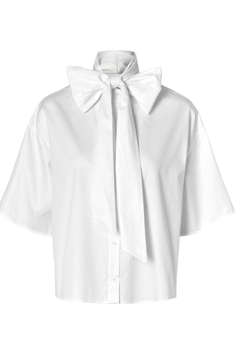 Juno Bow Shirt - Wit