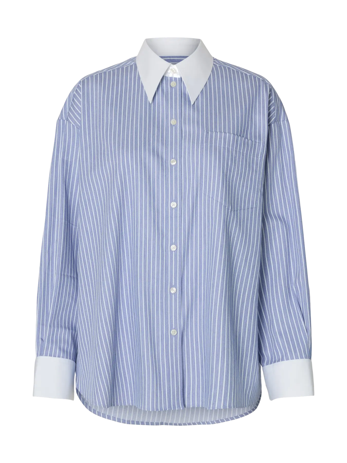 SLFRomie Oversized Blouse - Blauw