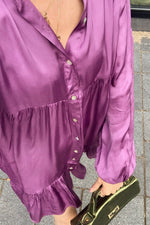 Olivia Dress - Royal Purple