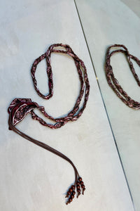 MorisonCC Scarf Mix Riem - Donkerbruin