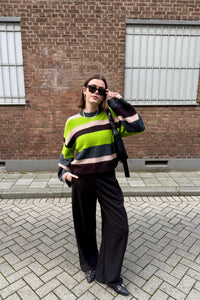 Lainey Trui - Multi/Groen