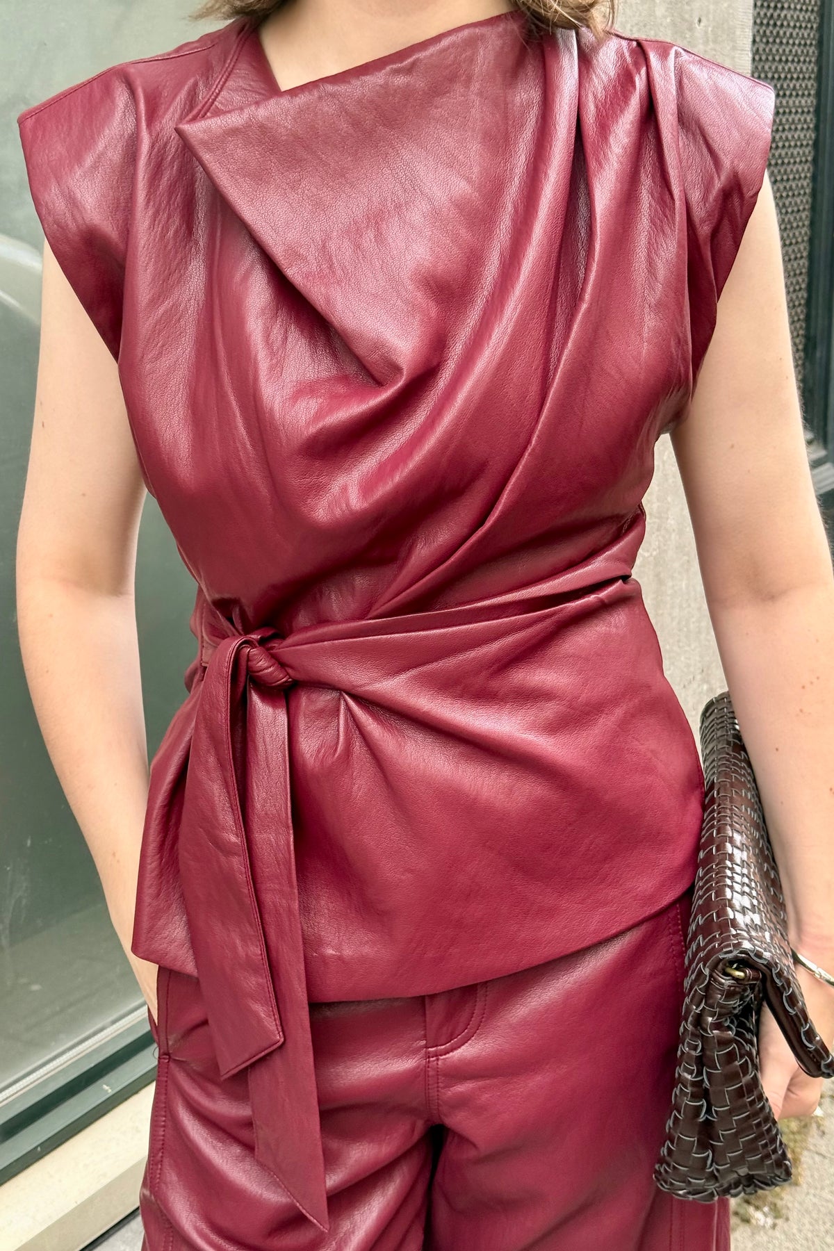 GittCC Pleat Top - Rood