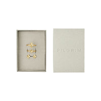 Sanine Gift Set Oorbellen & Ringen - Goud