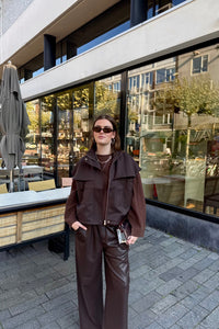 Tally Gilet - Donkerbruin
