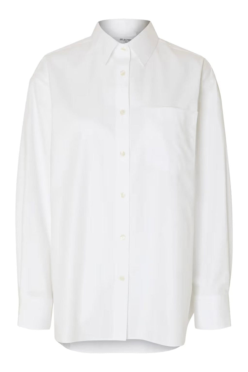 SLFEster Oversized Blouse - Wit