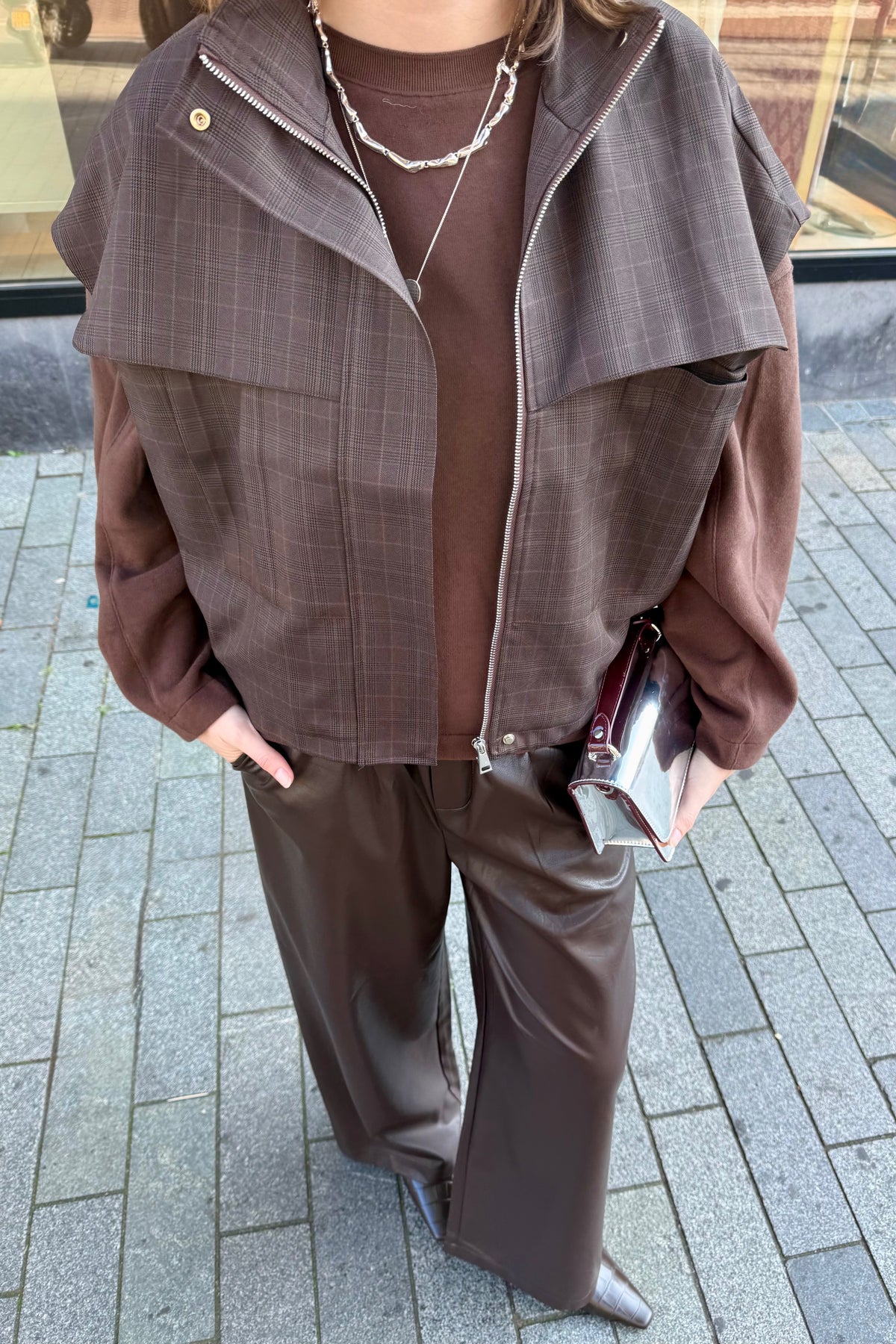 MSCHMarletta Sweater - Donkerbruin