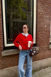 Veerle Vest - Rood