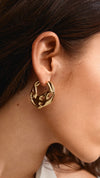 Dawn Hoop Earrings - Goud