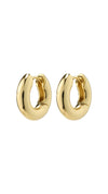 AICA Chunky Huggie Hoop Earring - Goud