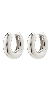 AICA Chunky Hoop Earring - Zilver