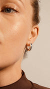 AICA Chunky Hoop Earring - Zilver