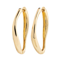 Dune Hoop Earrings - Goud