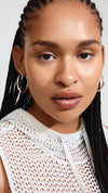 Jorun Large Hoop Earrings - Zilver