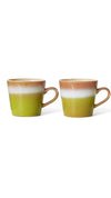 HKliving 70'S ceramics Cappucino Mok - Eclipse