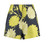 Amber Shorts - Blauw/Geel