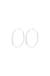 April Large Oorbellen - Zilver