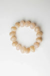 Arta Bead Armband - Cream