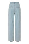 PCSala Wide Denim Jeans - Licht Blauw