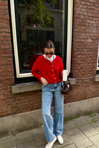 Veerle Vest - Rood
