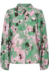 YASWingy Blouse - Groen/Roze